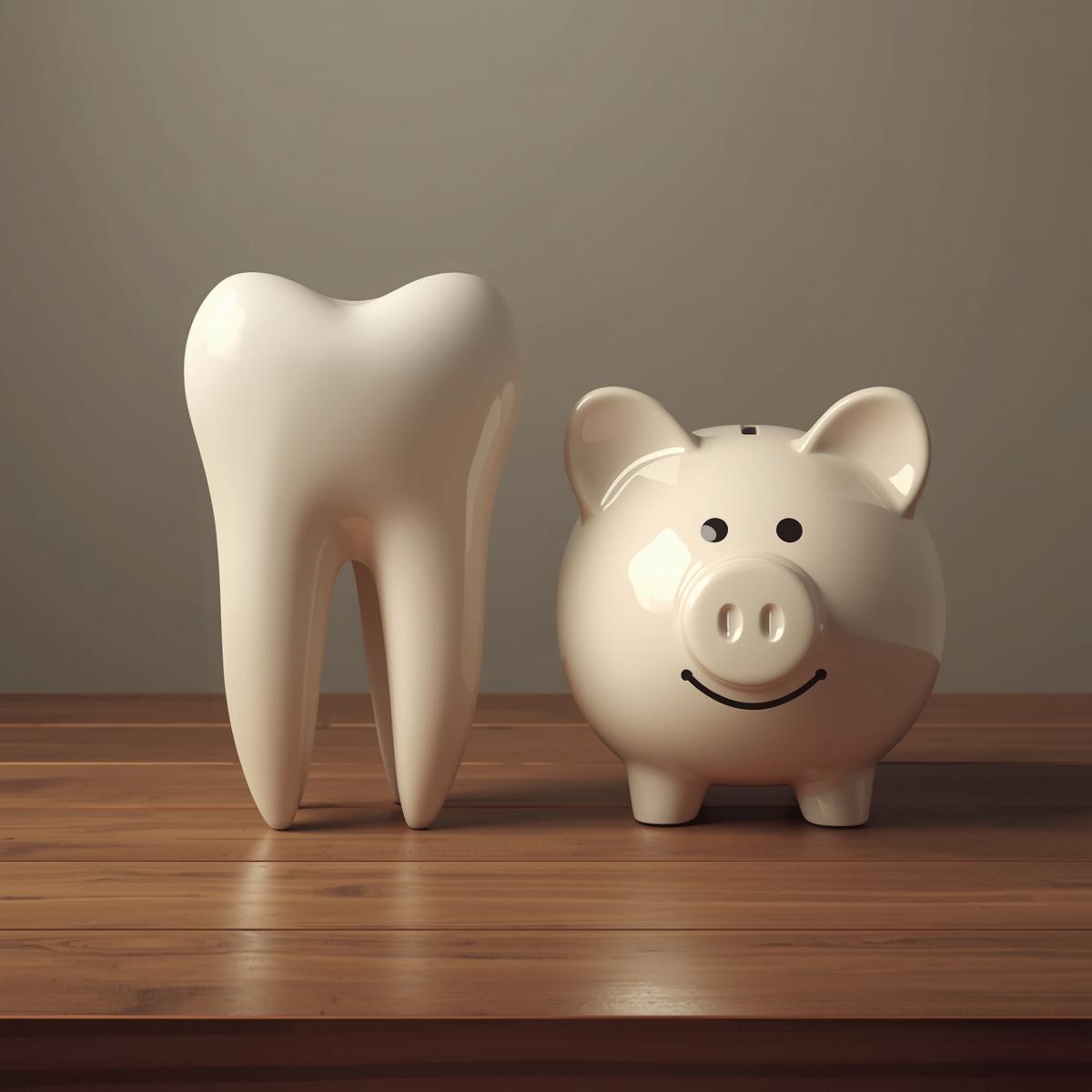 歯と貯金箱