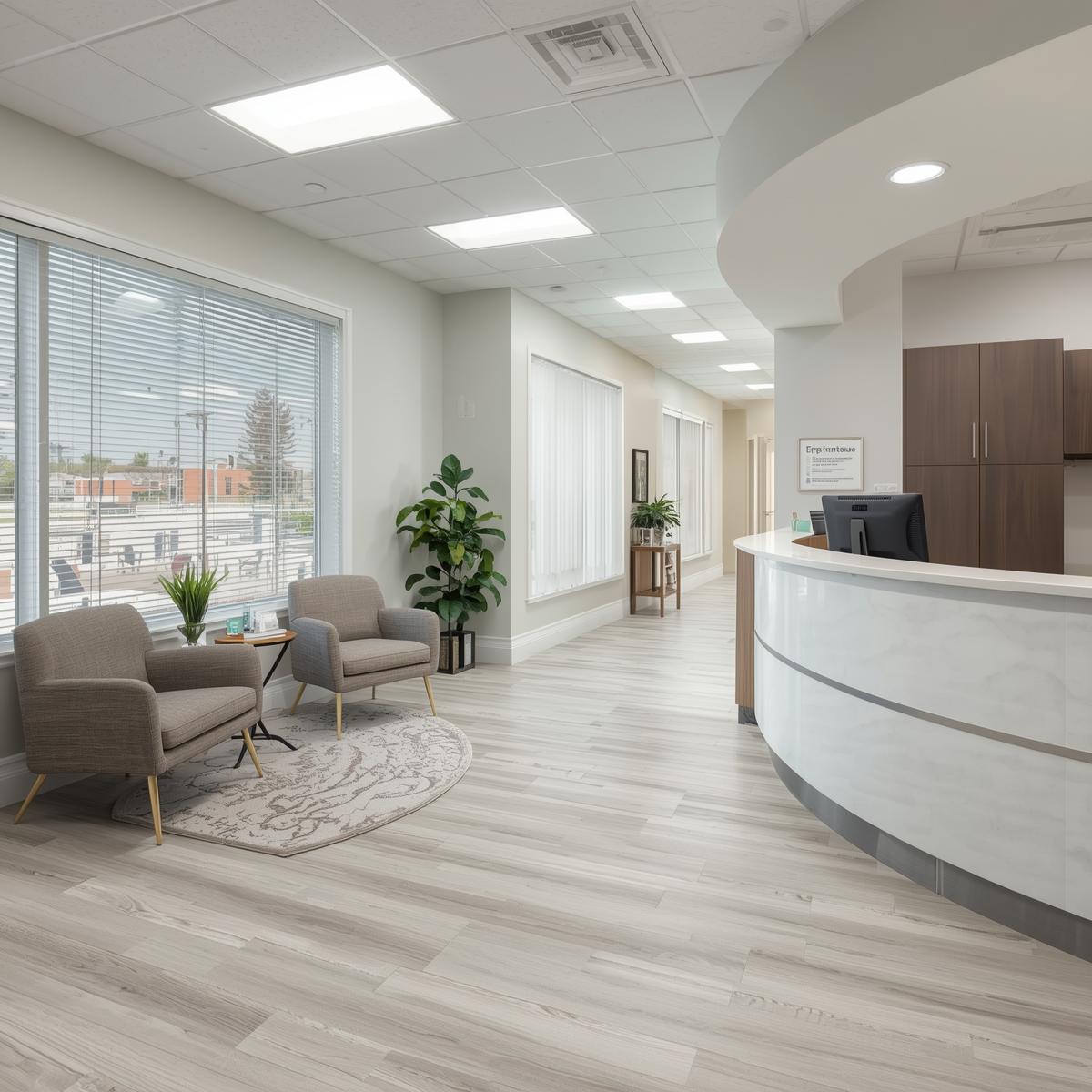 歯科医院の受付