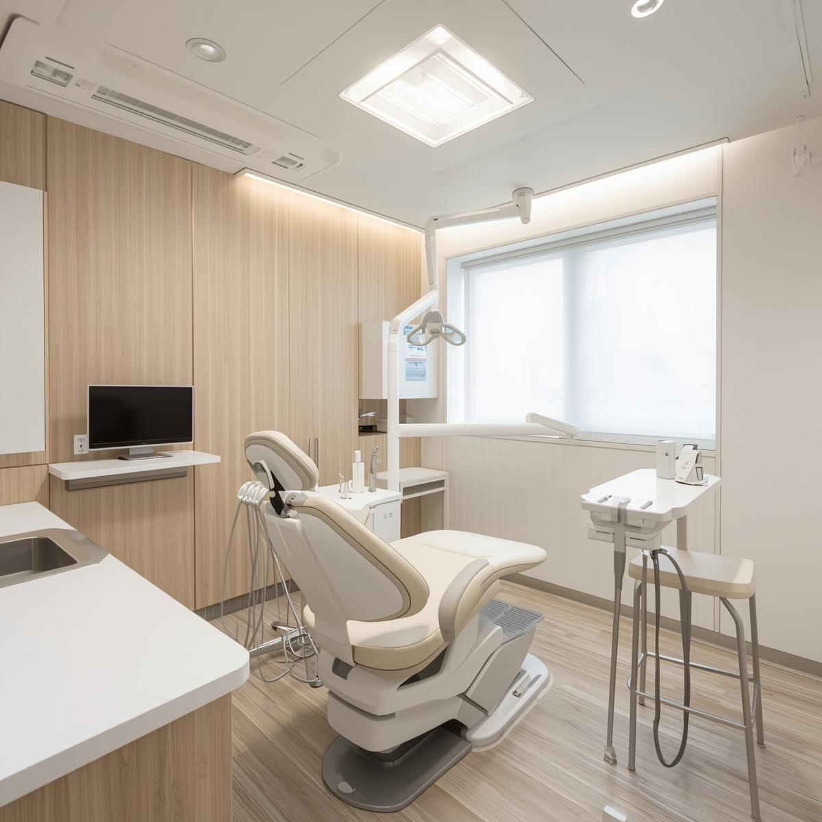 日本の歯科医院の診察室１