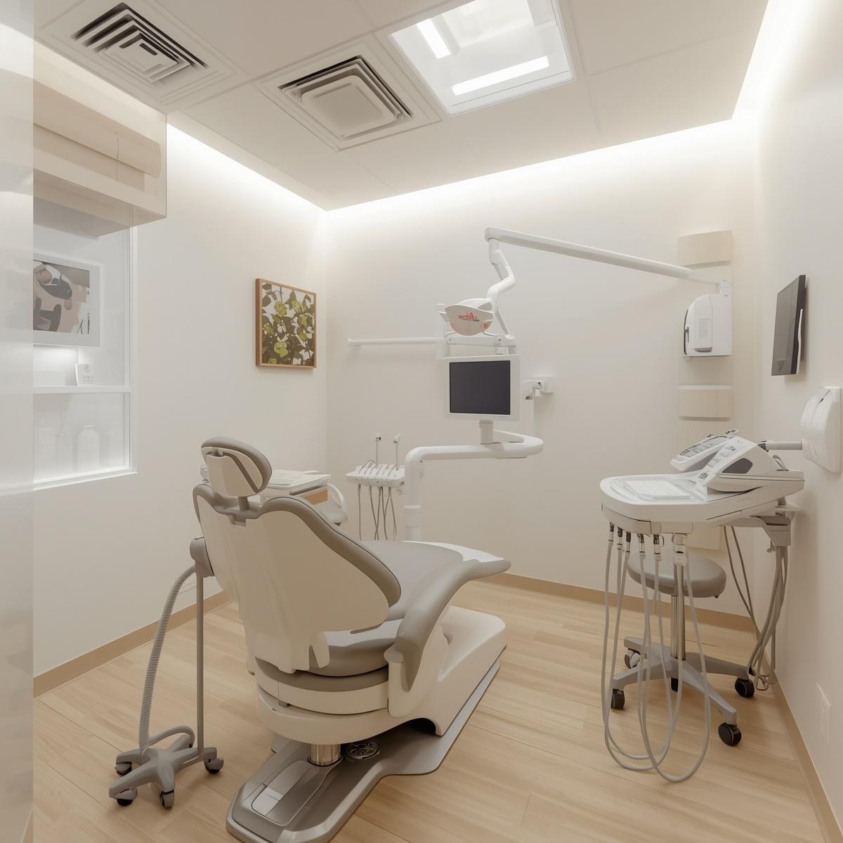 日本の歯科医院の診察室２